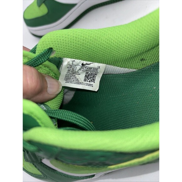 Nike Air Force 1 Low St. Patrick’s Day 2020 Size 5 Authentic Green VNDS - Picture 14 of 16